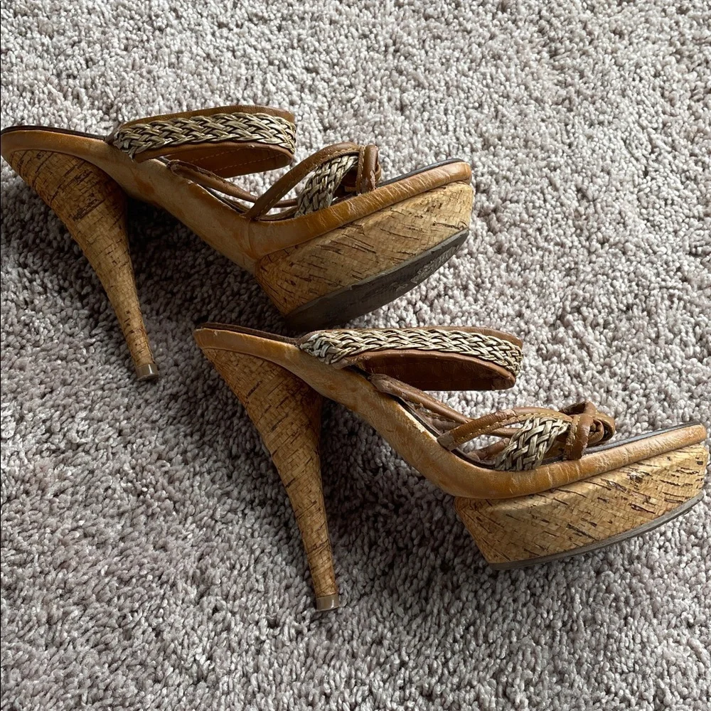 Boston Proper, woven summer sandals, size 7
